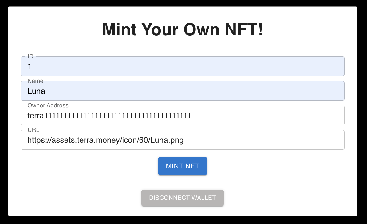 NFT Minting Application
